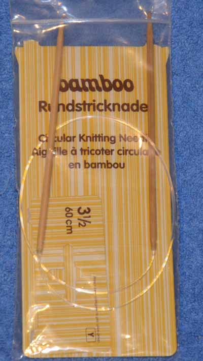 Rundstricknadel Bambus 60 cm 3,5 mm